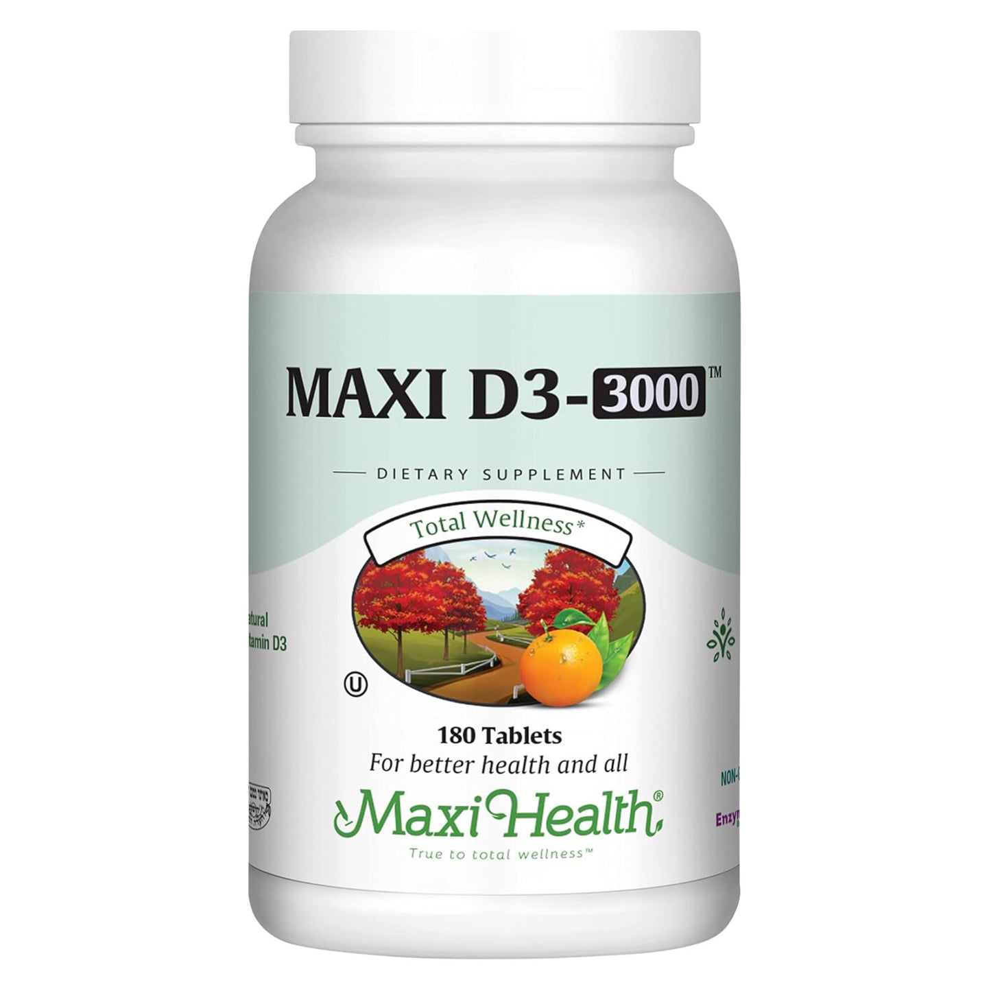 Vitamin D3 3000 I.U., 180 Tabs