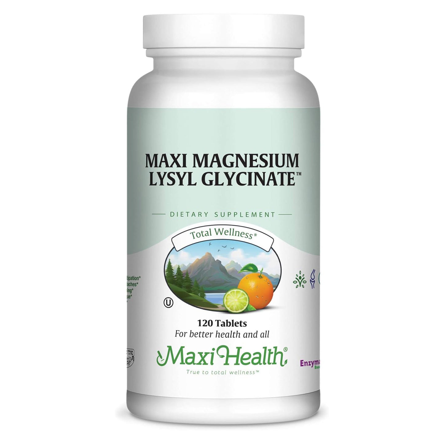 Magnesium Lysyl Glycinate, 120 Tabs