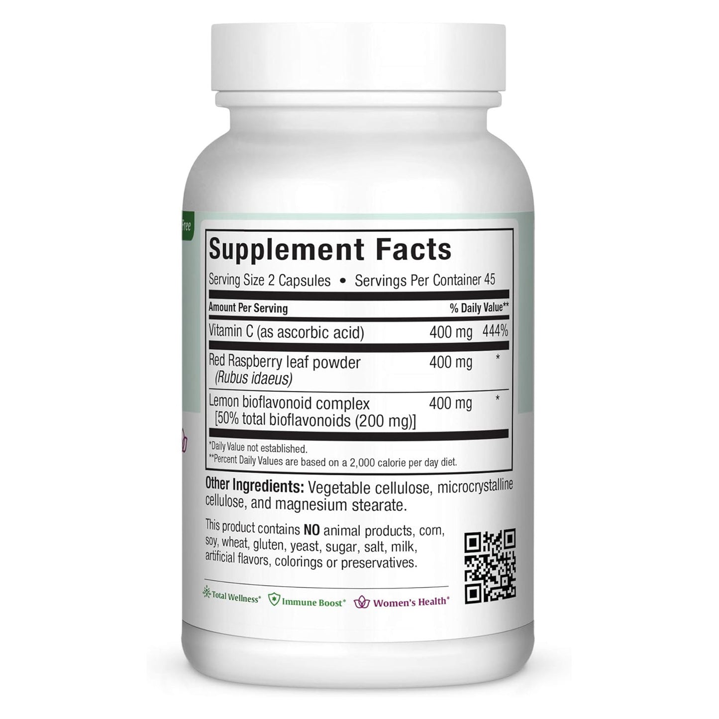 Vitamin C Bio W/ Red Raspberry, 90 Caps