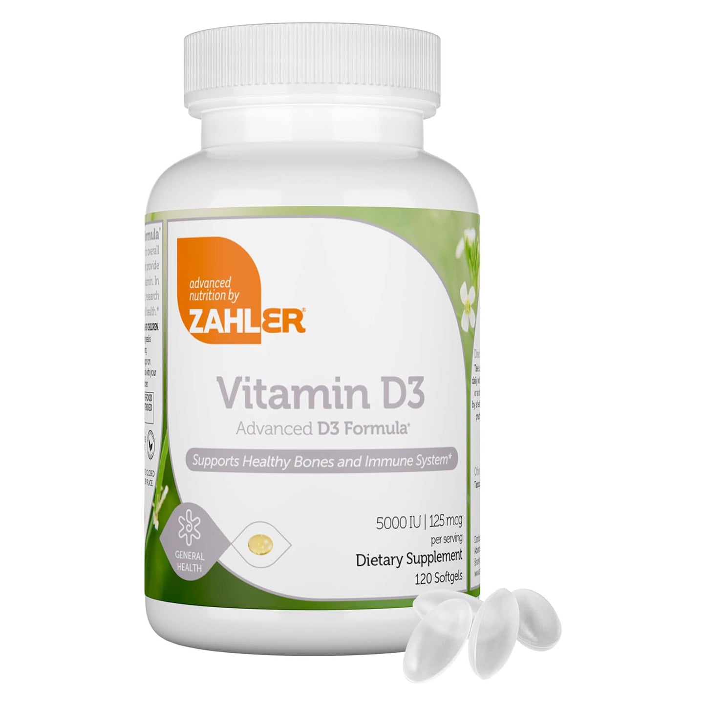 Vitamin D3 5000 IU (120) Softgels