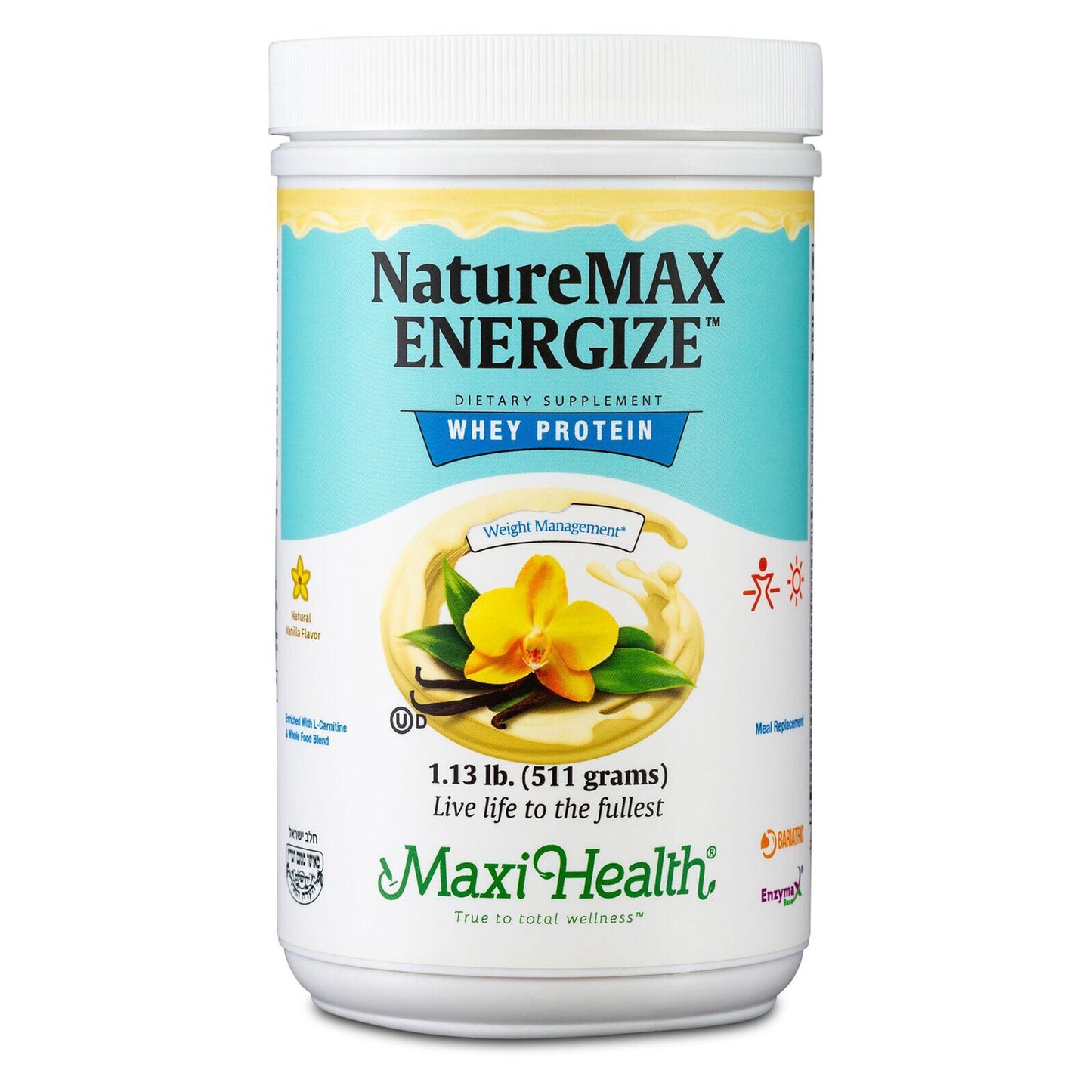 Naturemax Energize Vanilla, 1.13 Lb