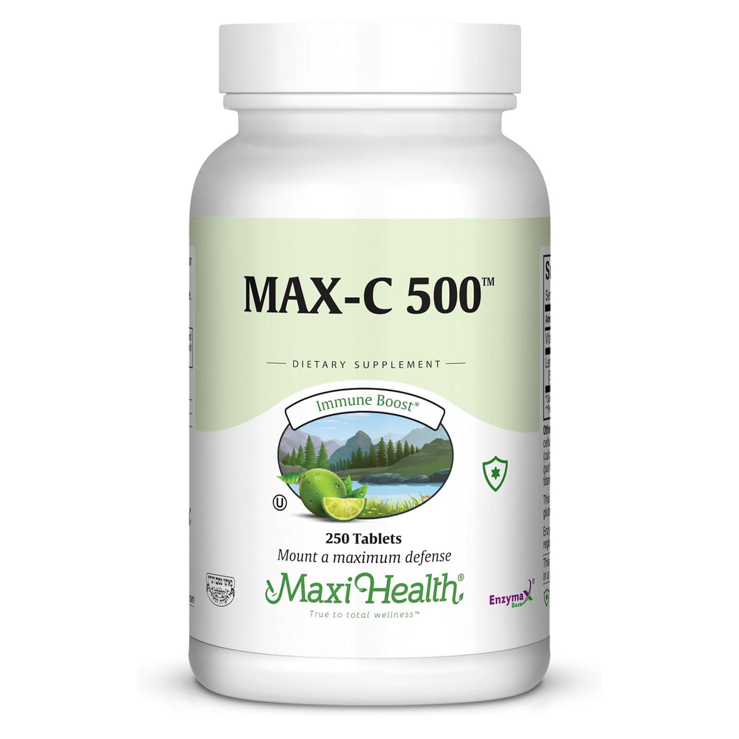 Max C  500, 250 Tabs