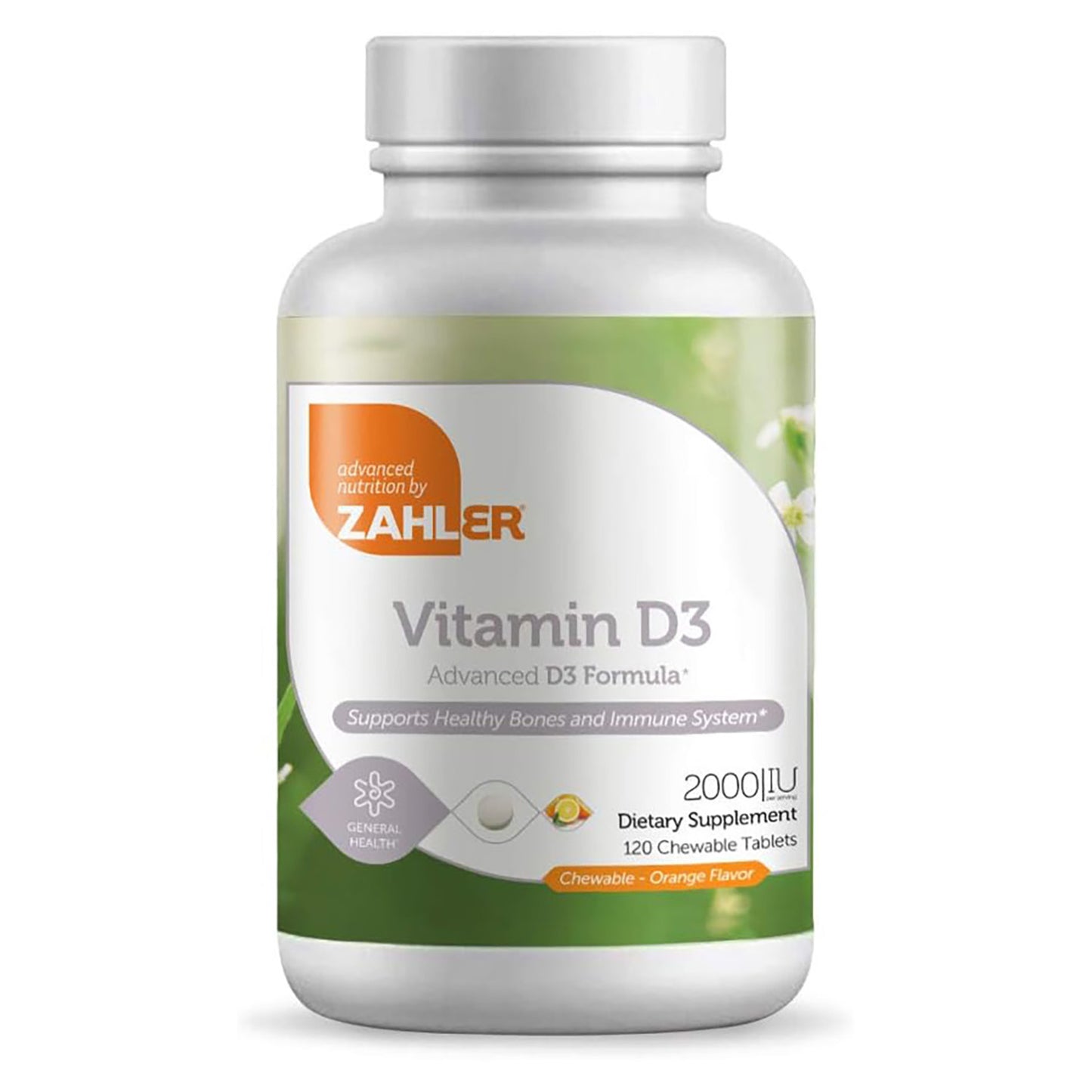 Vitamin D3 2000 IU (120) Chewable Tablets