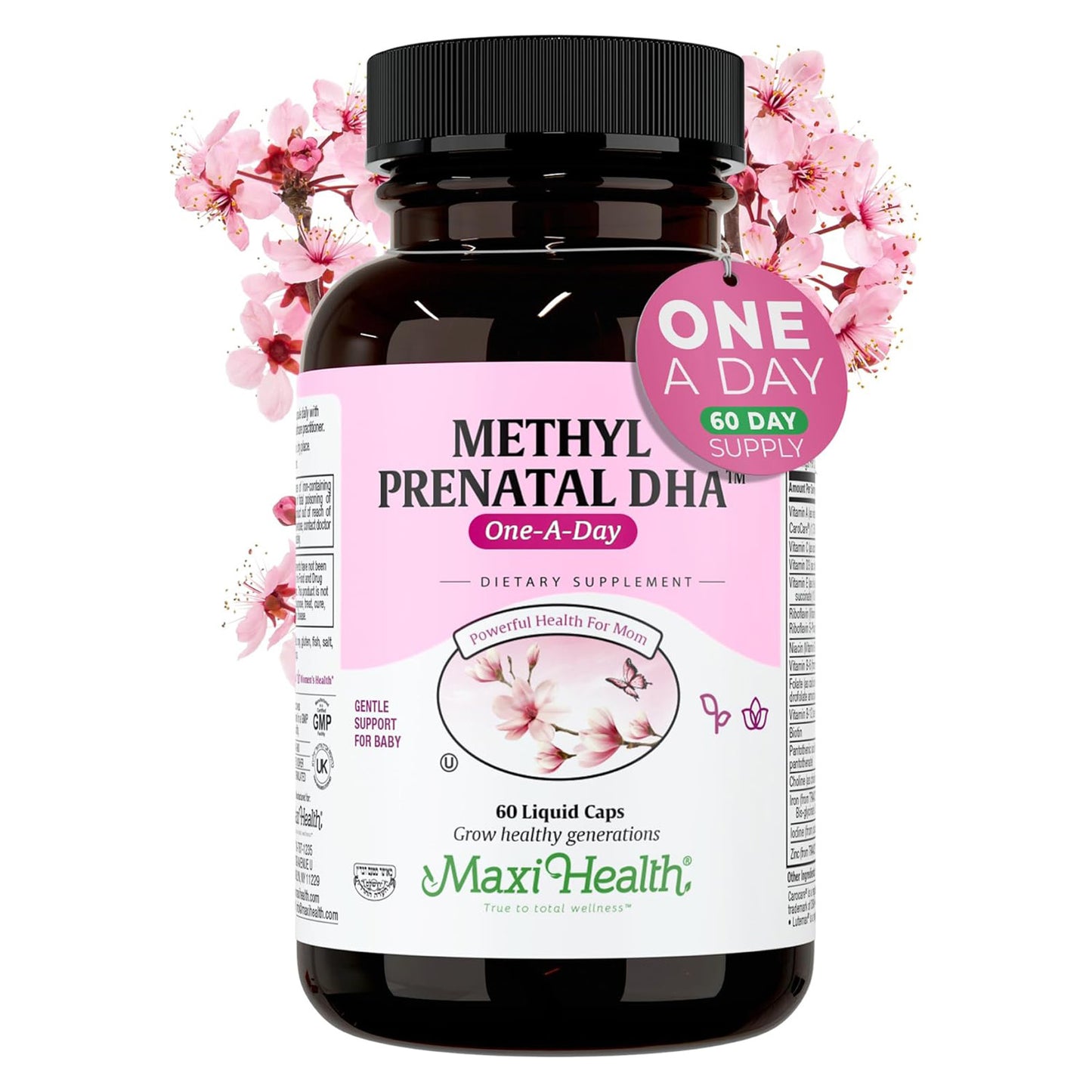 Methyl Prenatal Dha, 60 Caps