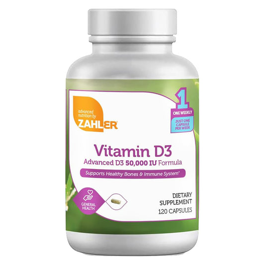 Vitamin D3 50,000 IU (120) Capsules