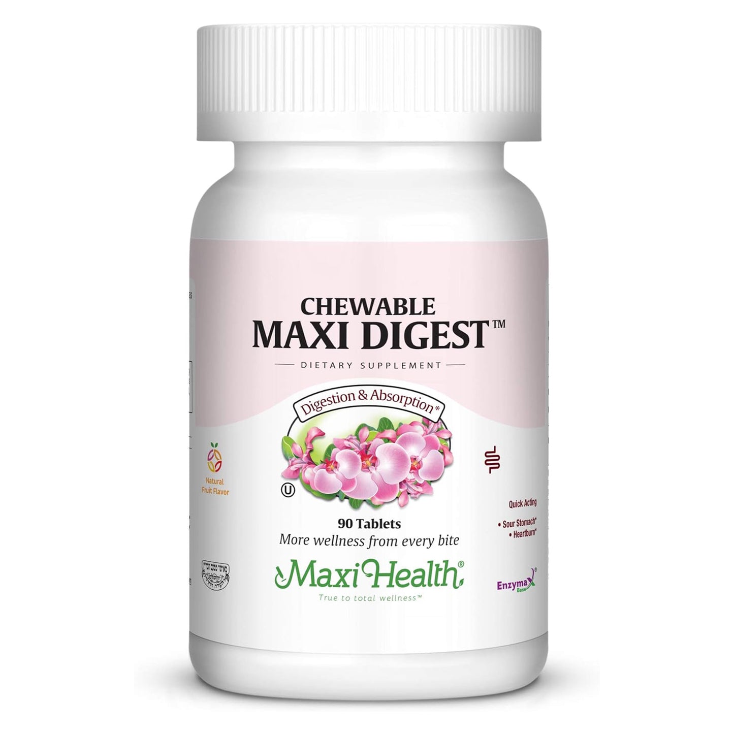 Chewable Maxi Digest, 90 Chews