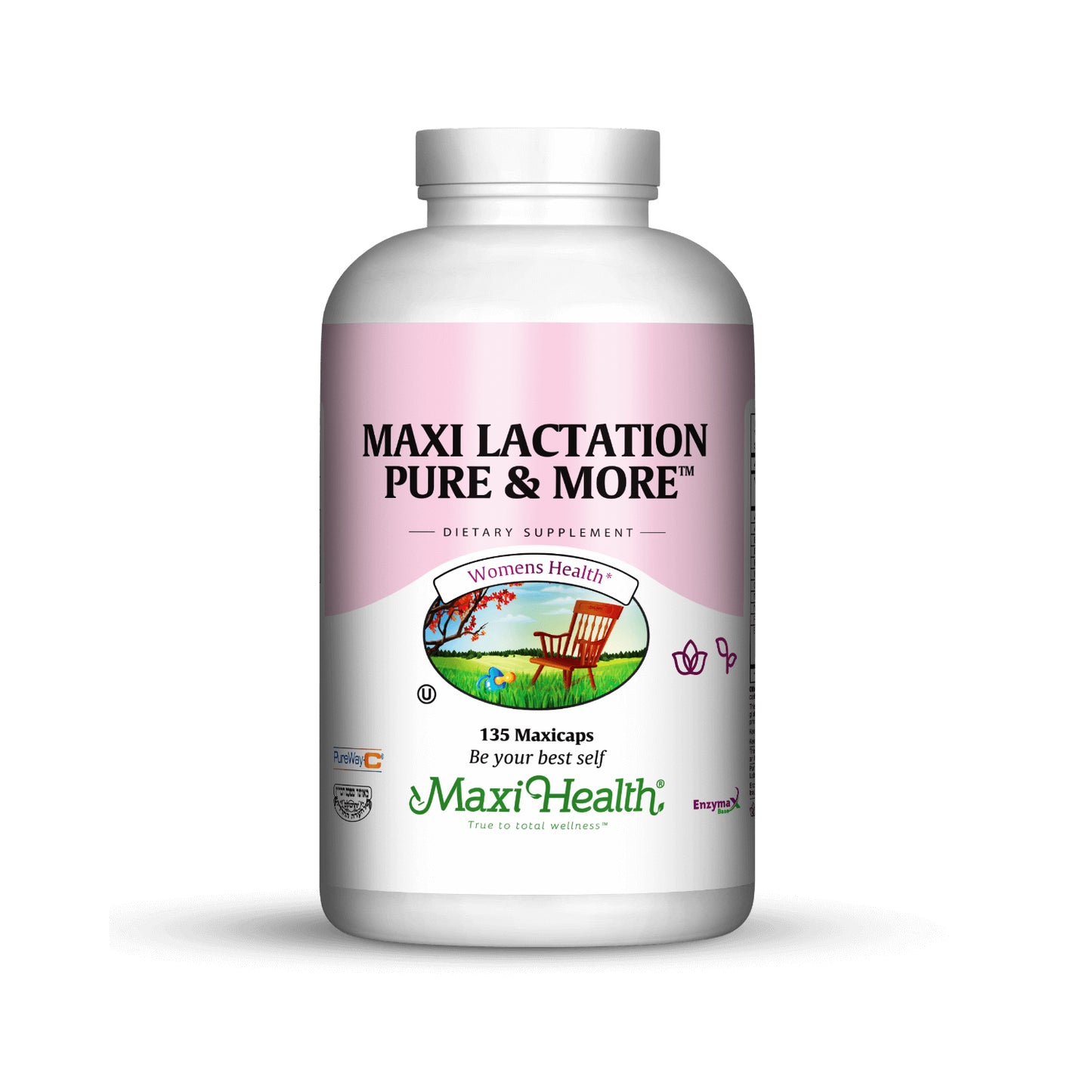 Lactation Pure & More, 135 Caps