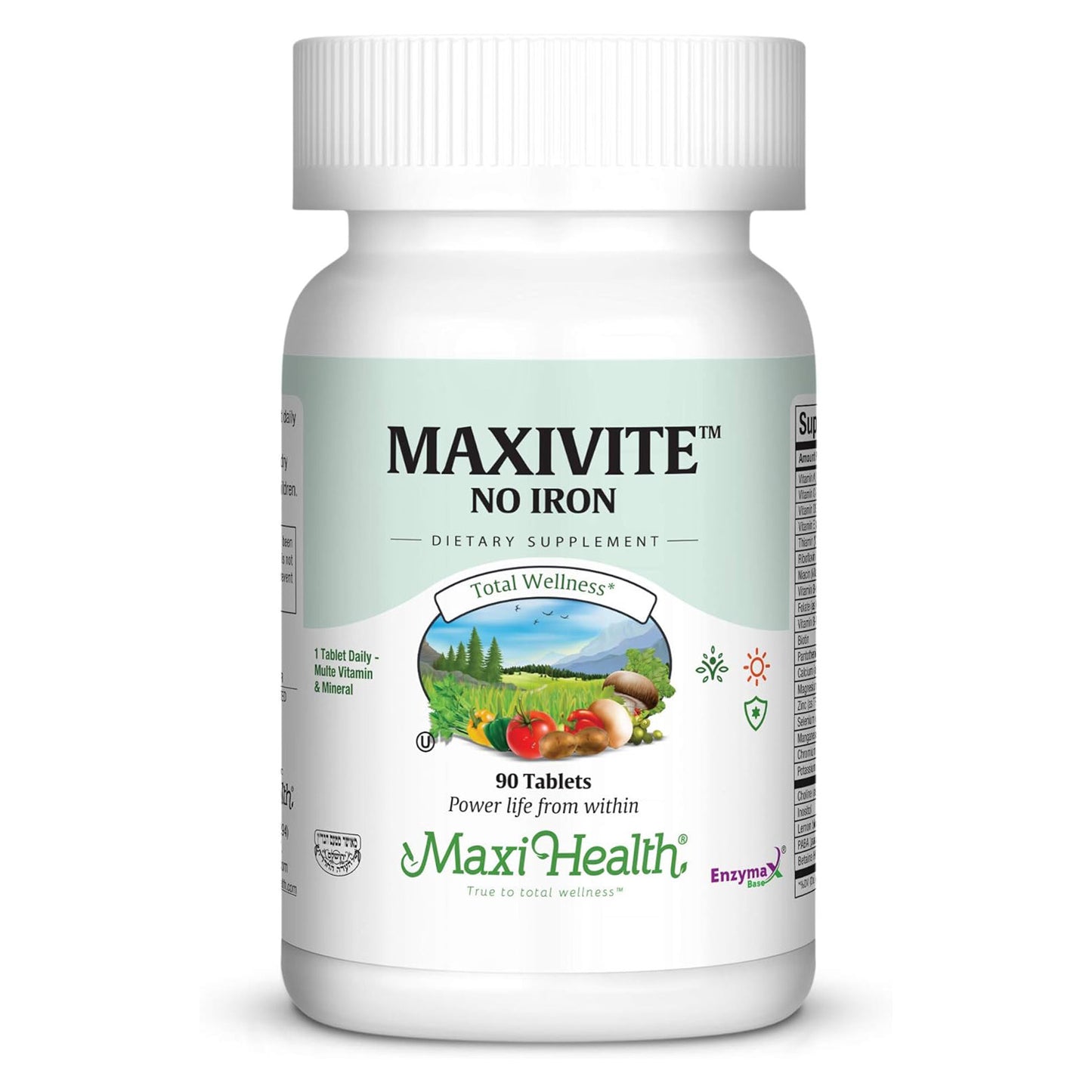 Maxivite (No Iron), 90 Tabs