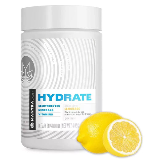 Hydrate LemonadeTub (30) Serving Powder