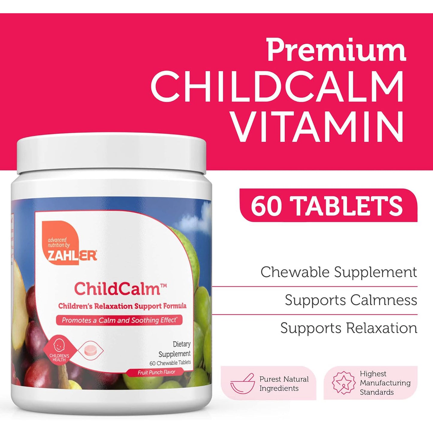 ChildCalm (60) Chewable Tablets