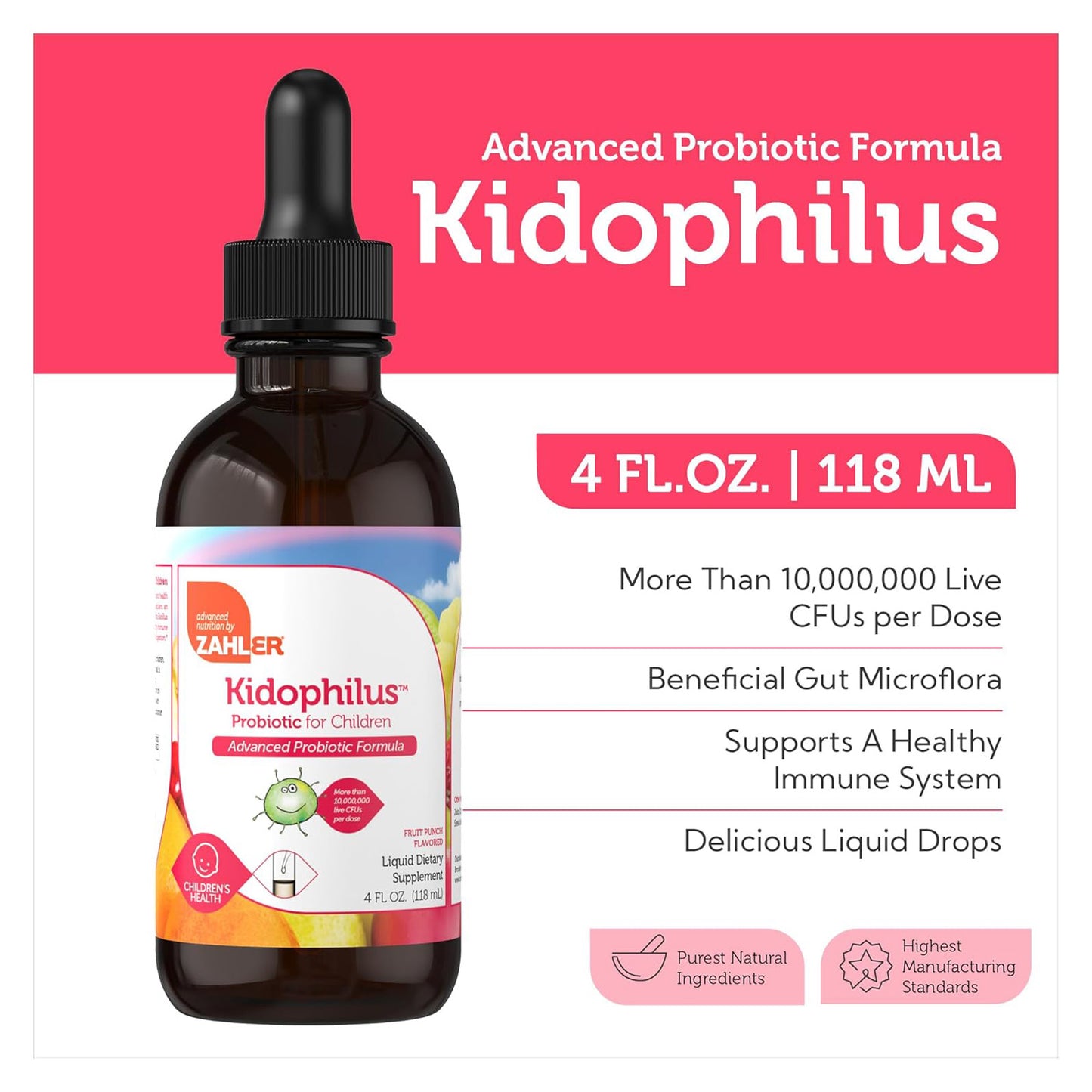 Kidophilus (4 oz.) 118 mL Liquid