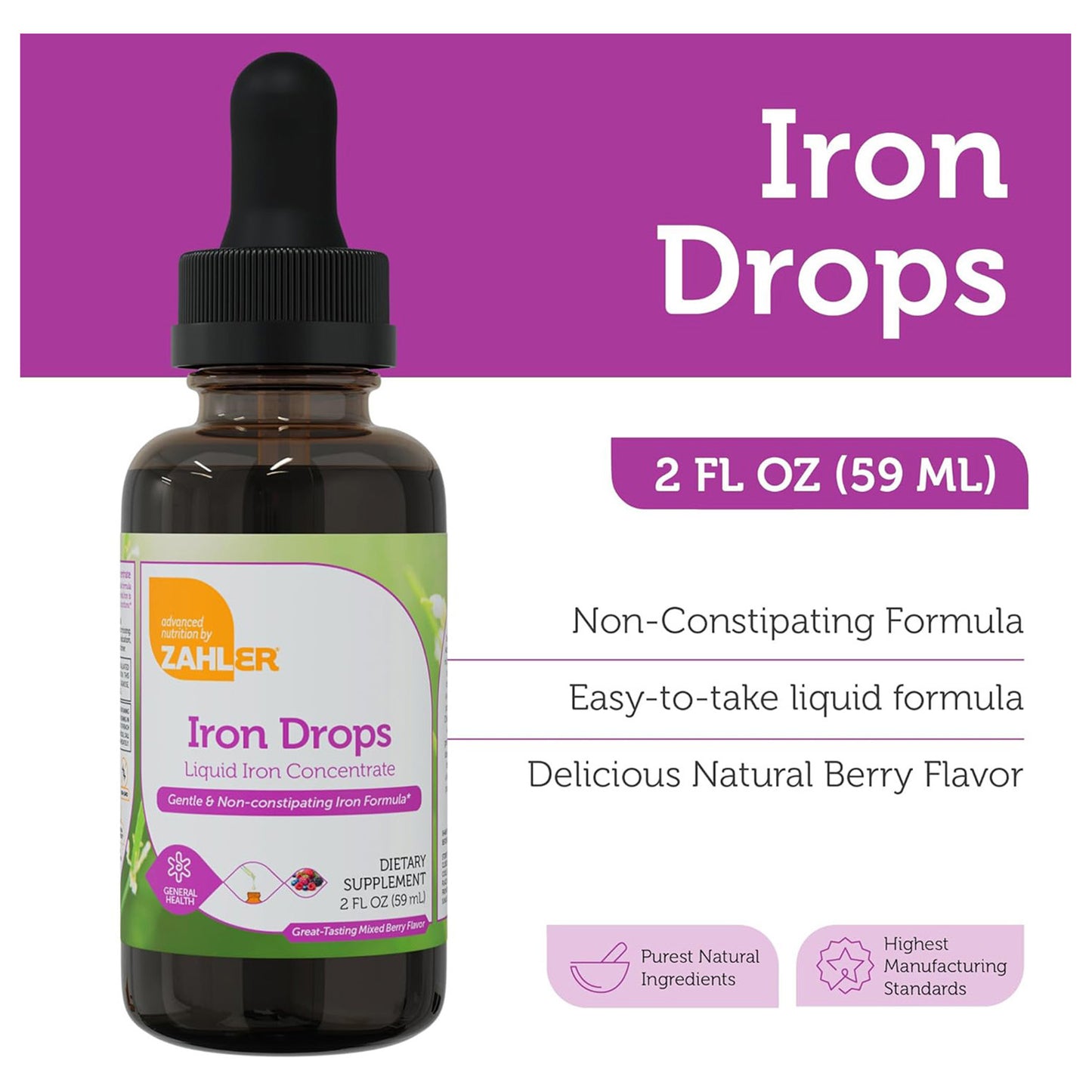 Iron Drops (2 oz) Liquid