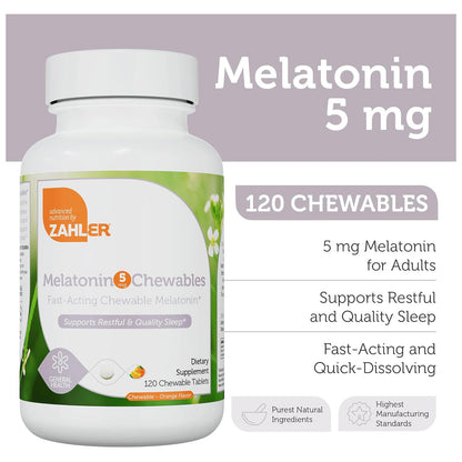 Melatonin Chewables 5mg (120)