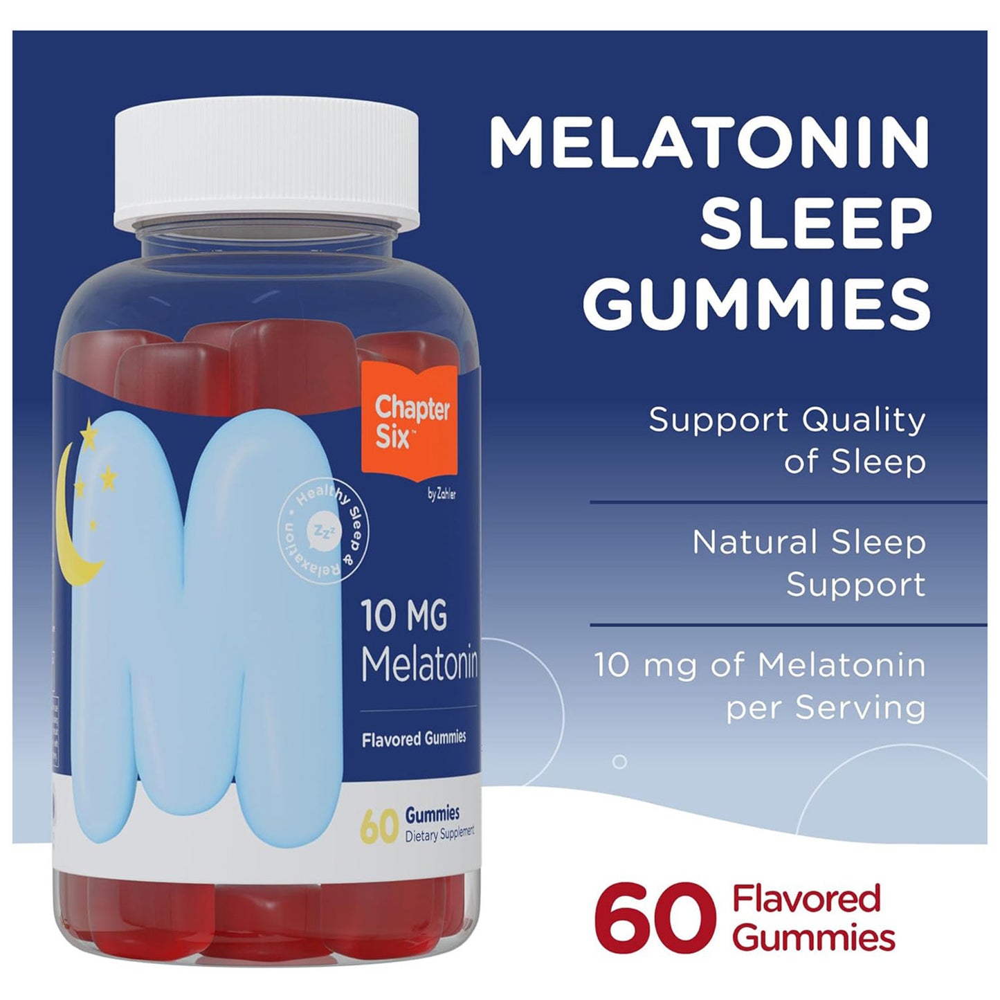 Melatonin 10 mg Gummies (60)