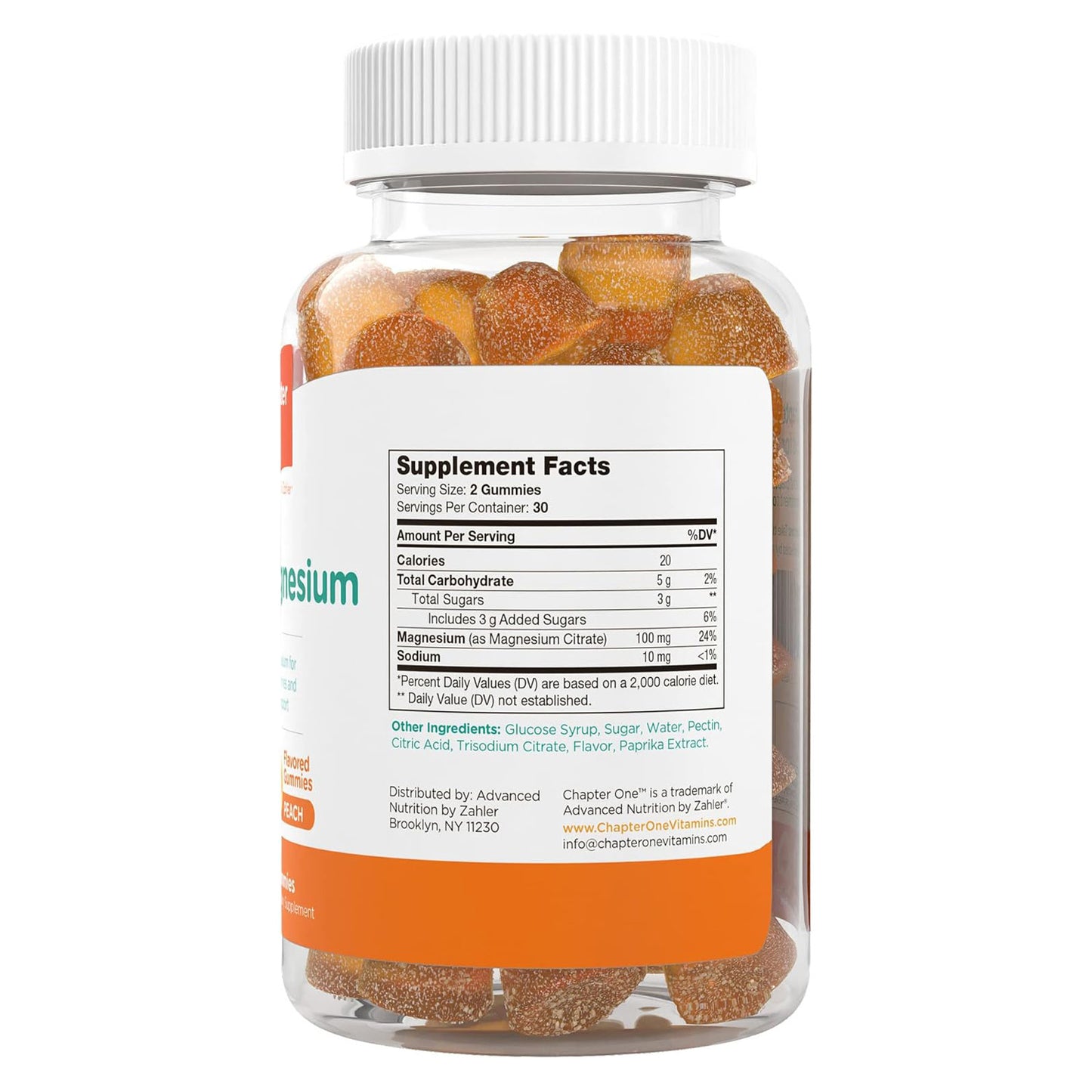 Magnesium Gummies-Peach (60)