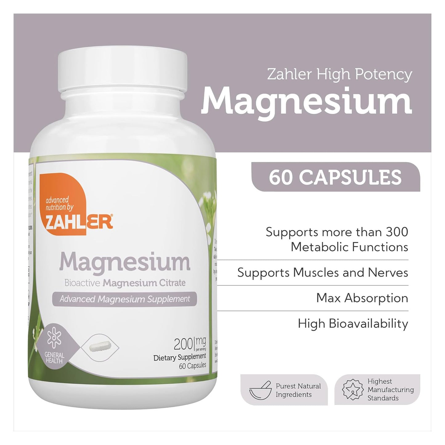 Magnesium (60) Capsules