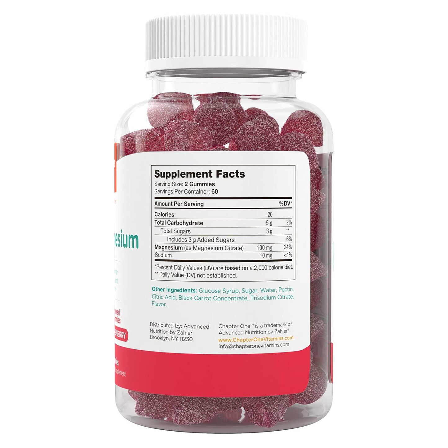 Magnesium Gummies-Raspberry (120)