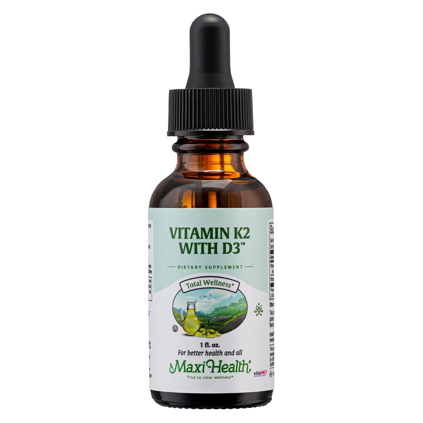 Vitamin K2 With D3, 1 Fl Oz