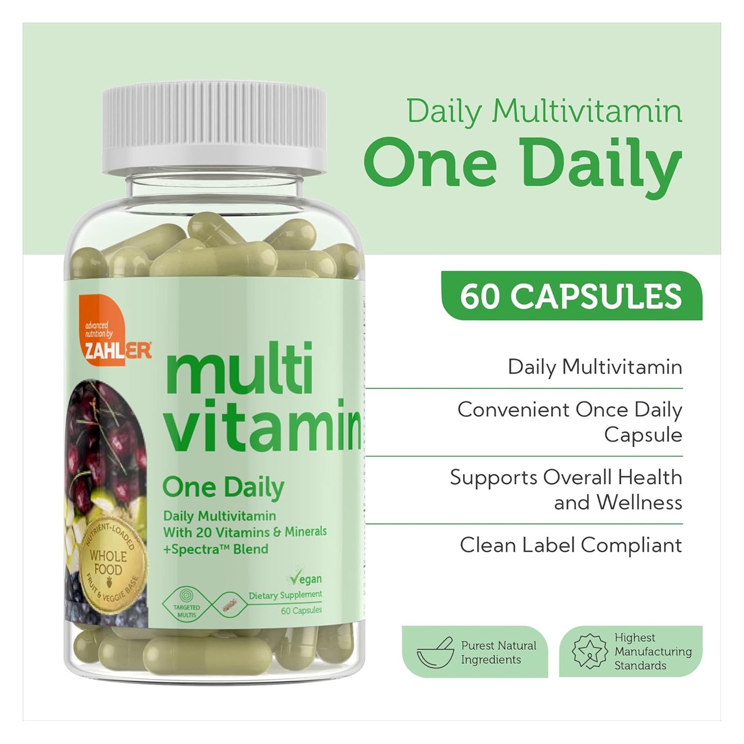 Multivitamin One Daily (60) Capsules