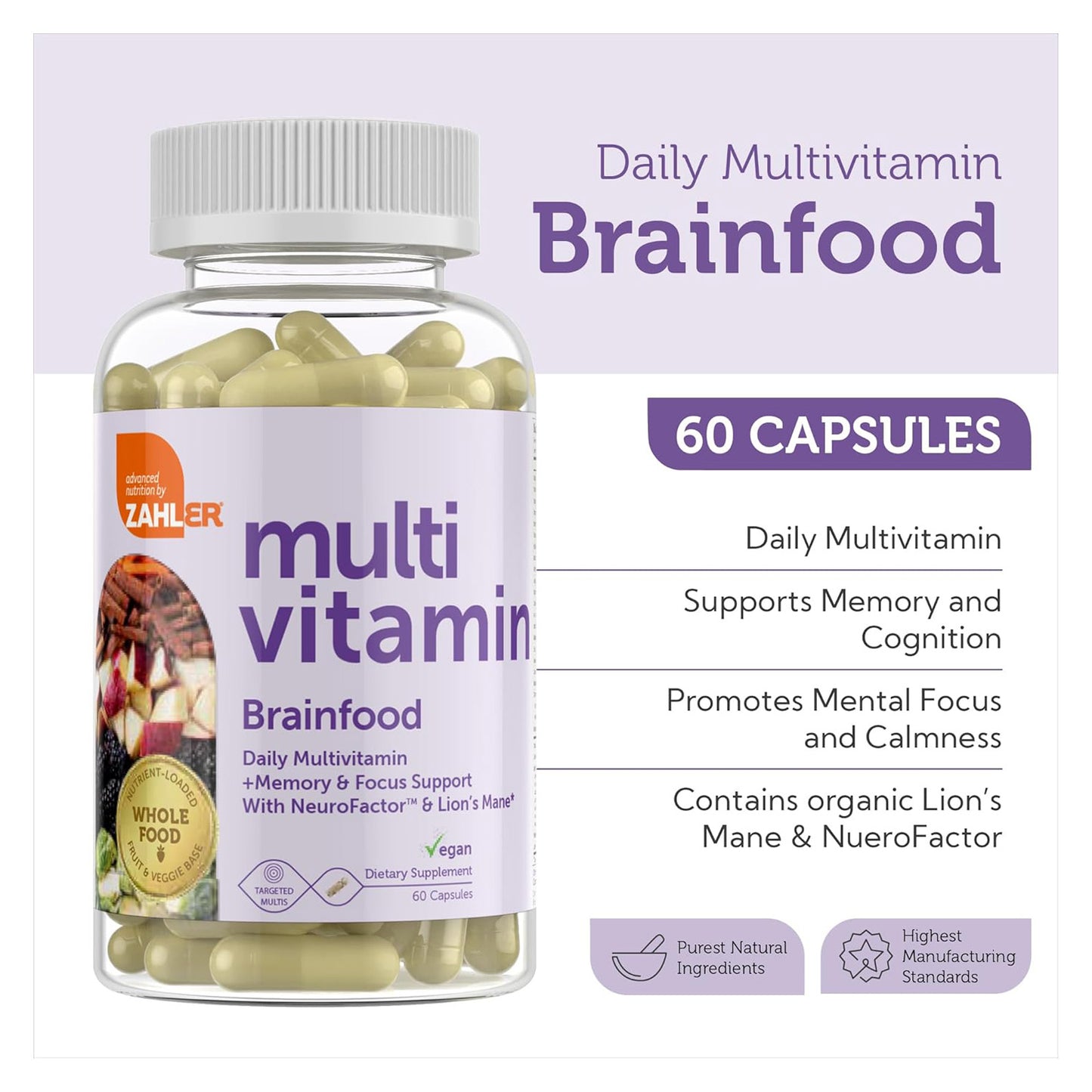 Multivitamin Brainfood (60) Capsules