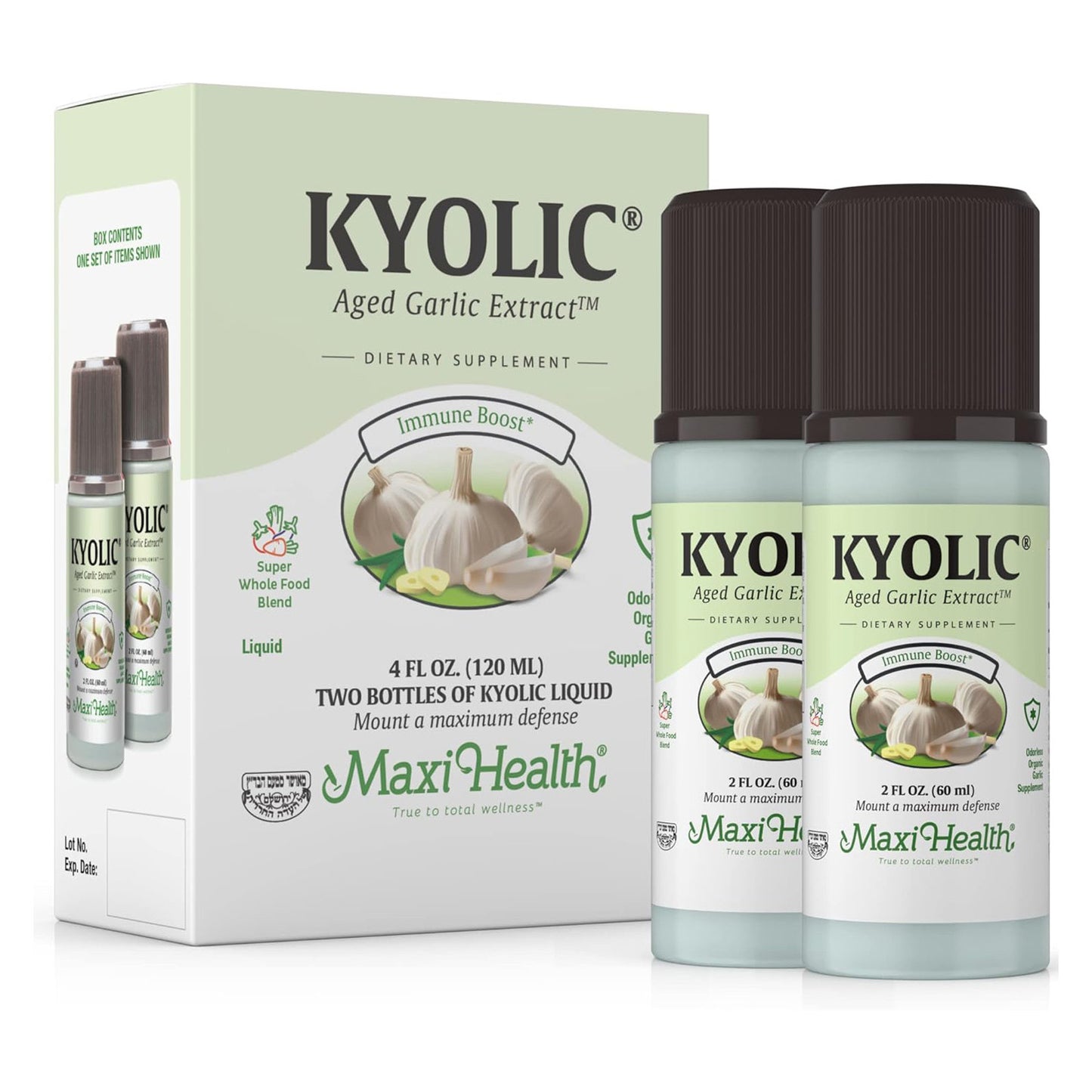 Kyolic Aged Garlic Extract Liquid, 4 Fl Oz