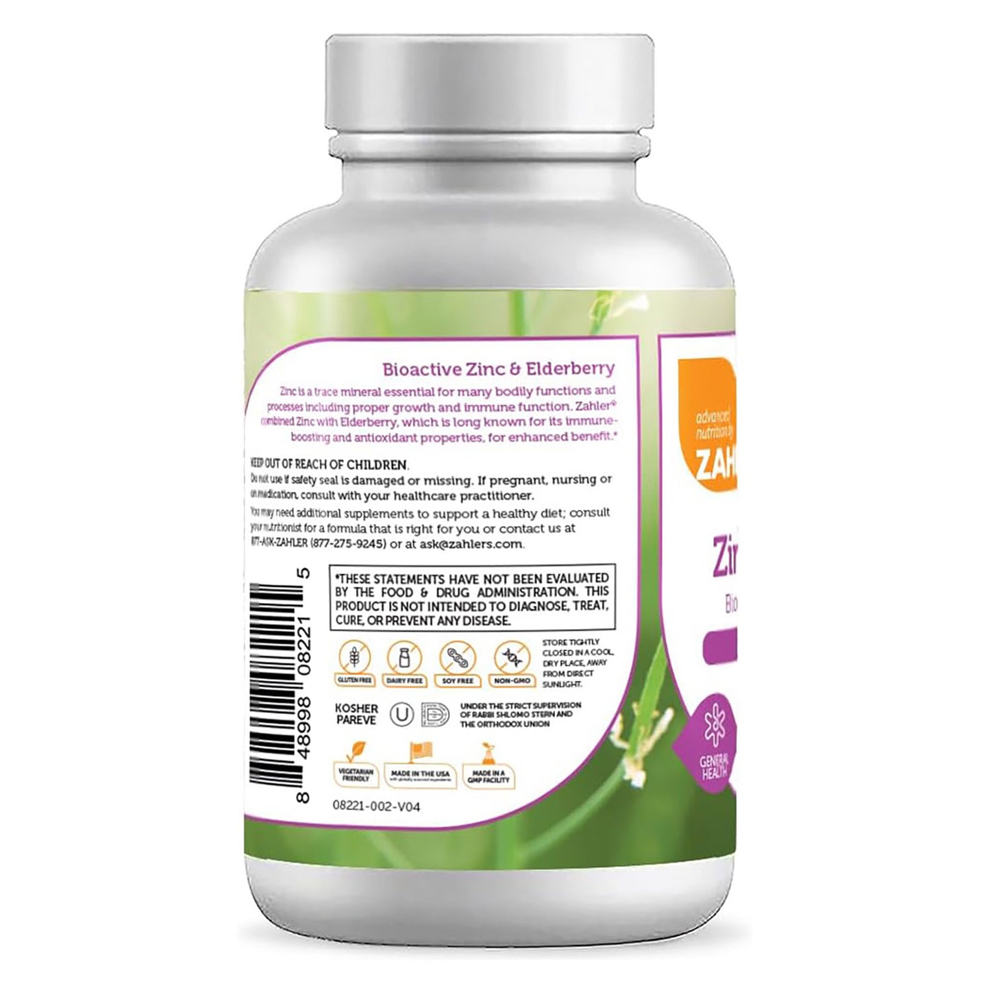 Zinc + Elderberry (90) Lozenges