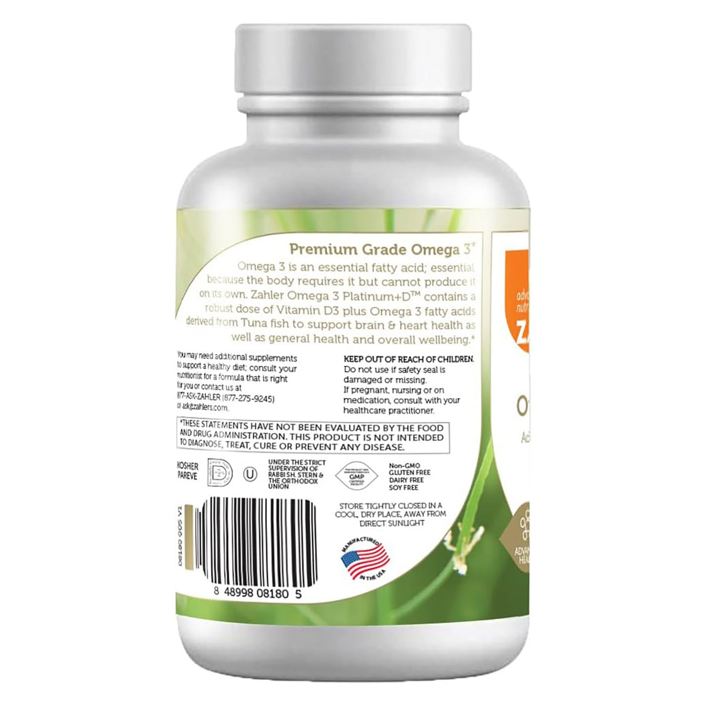 Omega 3 Platinum+D (360) Softgels