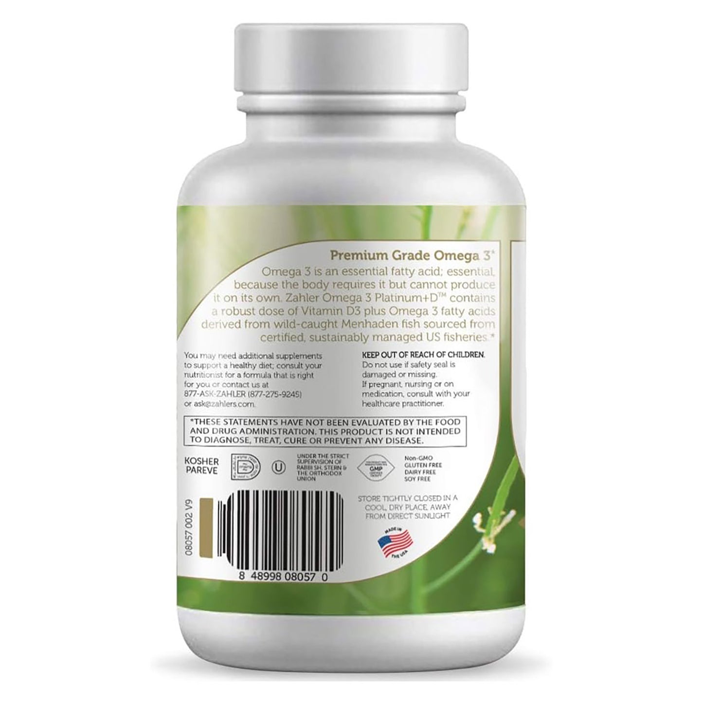 Omega 3 Platinum+D (180) Softgels