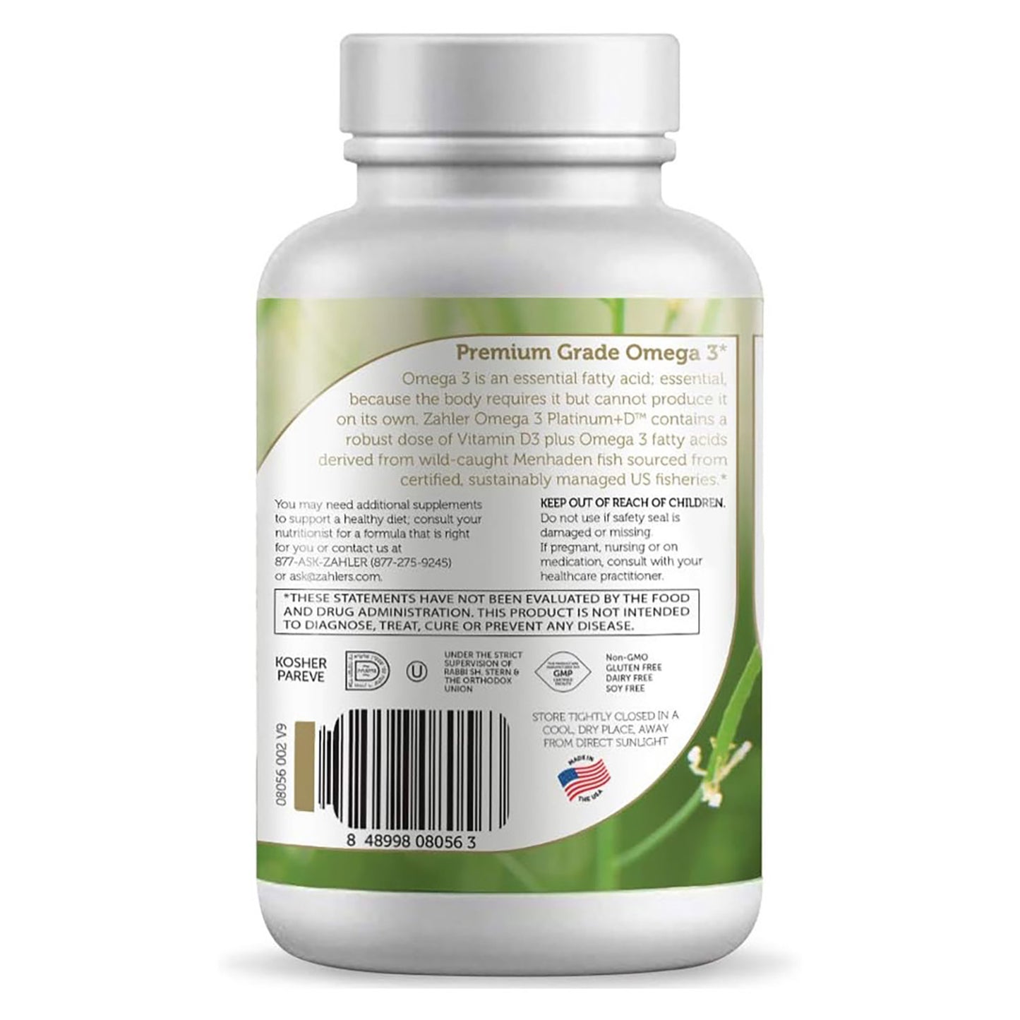 Omega 3 Platinum+D (90) Softgels