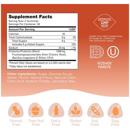 Probiotic Gummies (60)