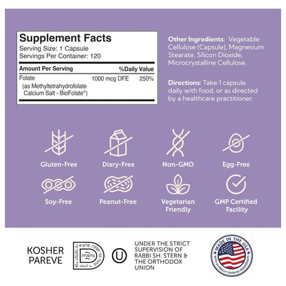 Methylfolate (120) Capsules