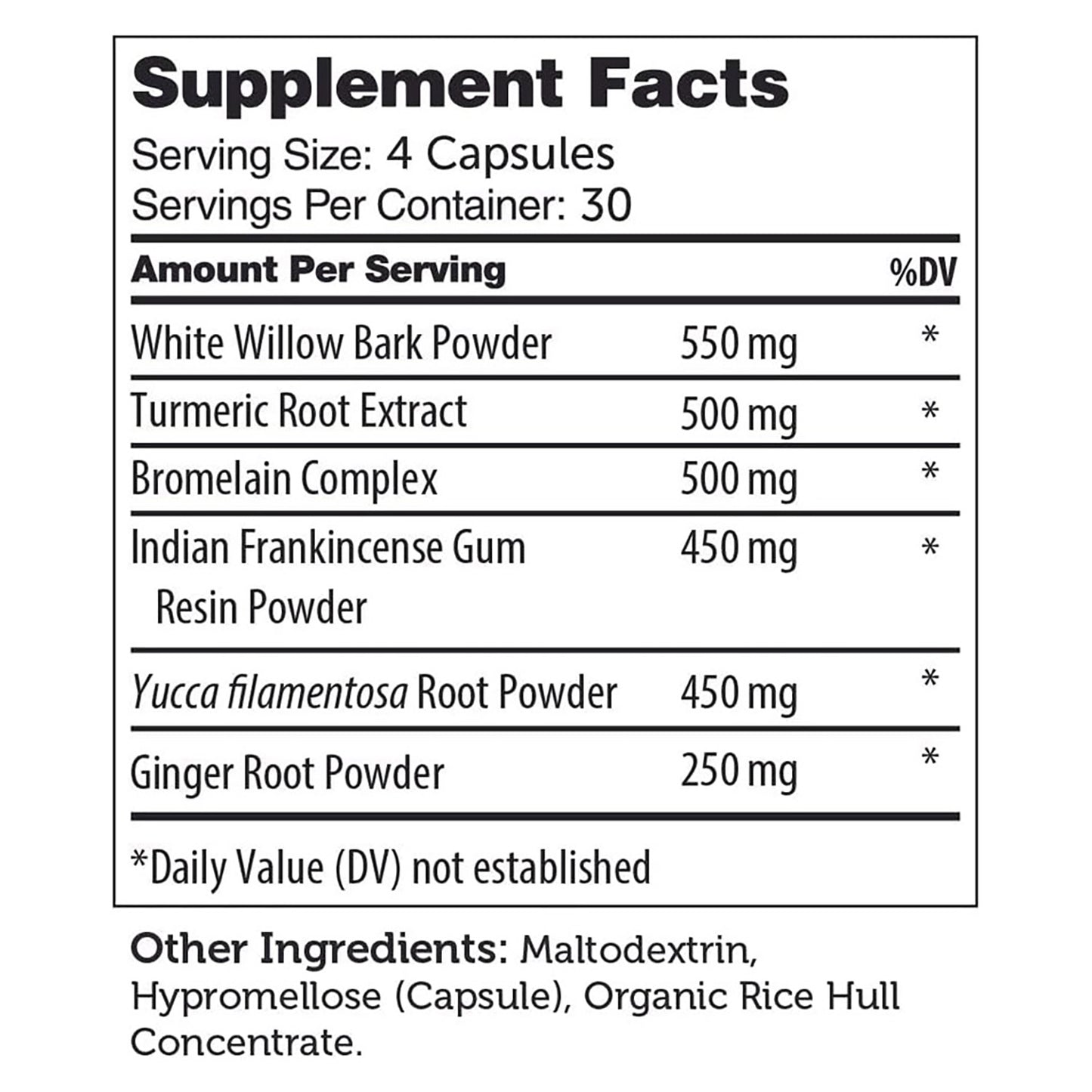 Inflame-X (120) Capsules