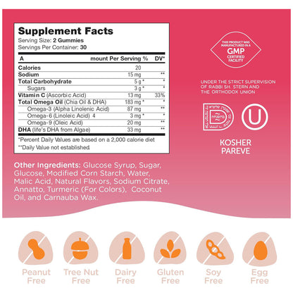 Omega 3 Gummies (60)