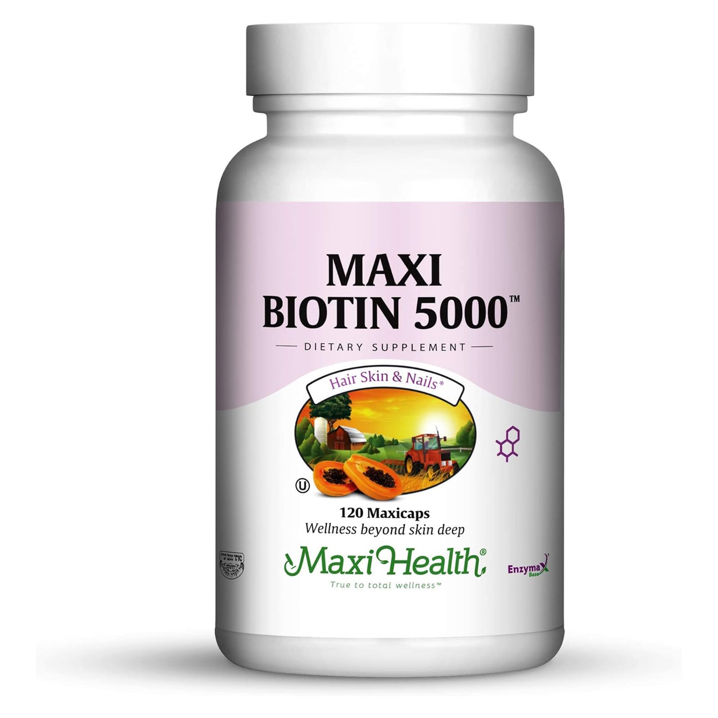 Biotin 5000, 120 Caps