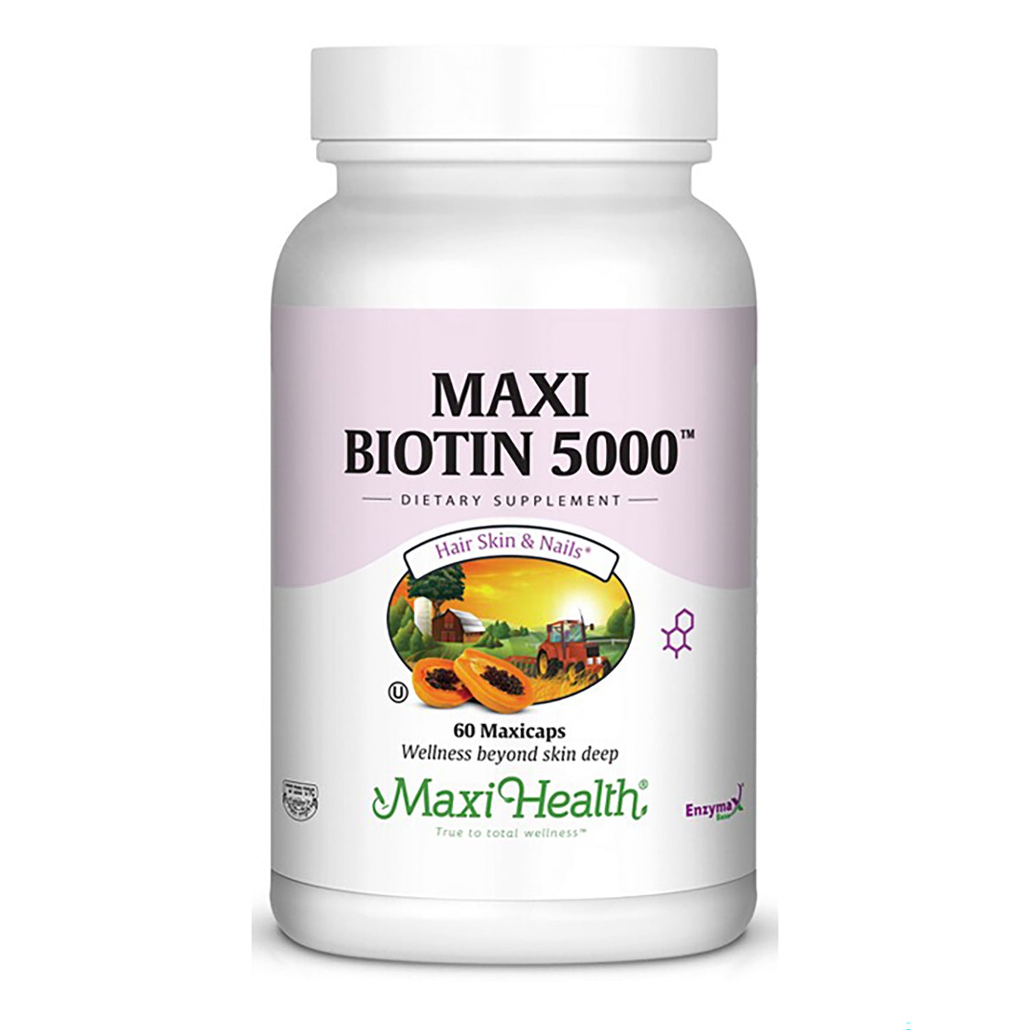 Biotin 5000, 60 Caps