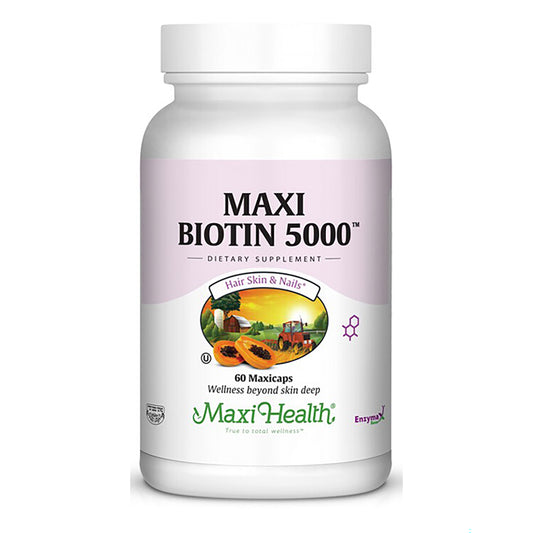 Biotin 5000, 60 Caps