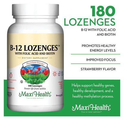 B12 Lozenges, 180 Loz